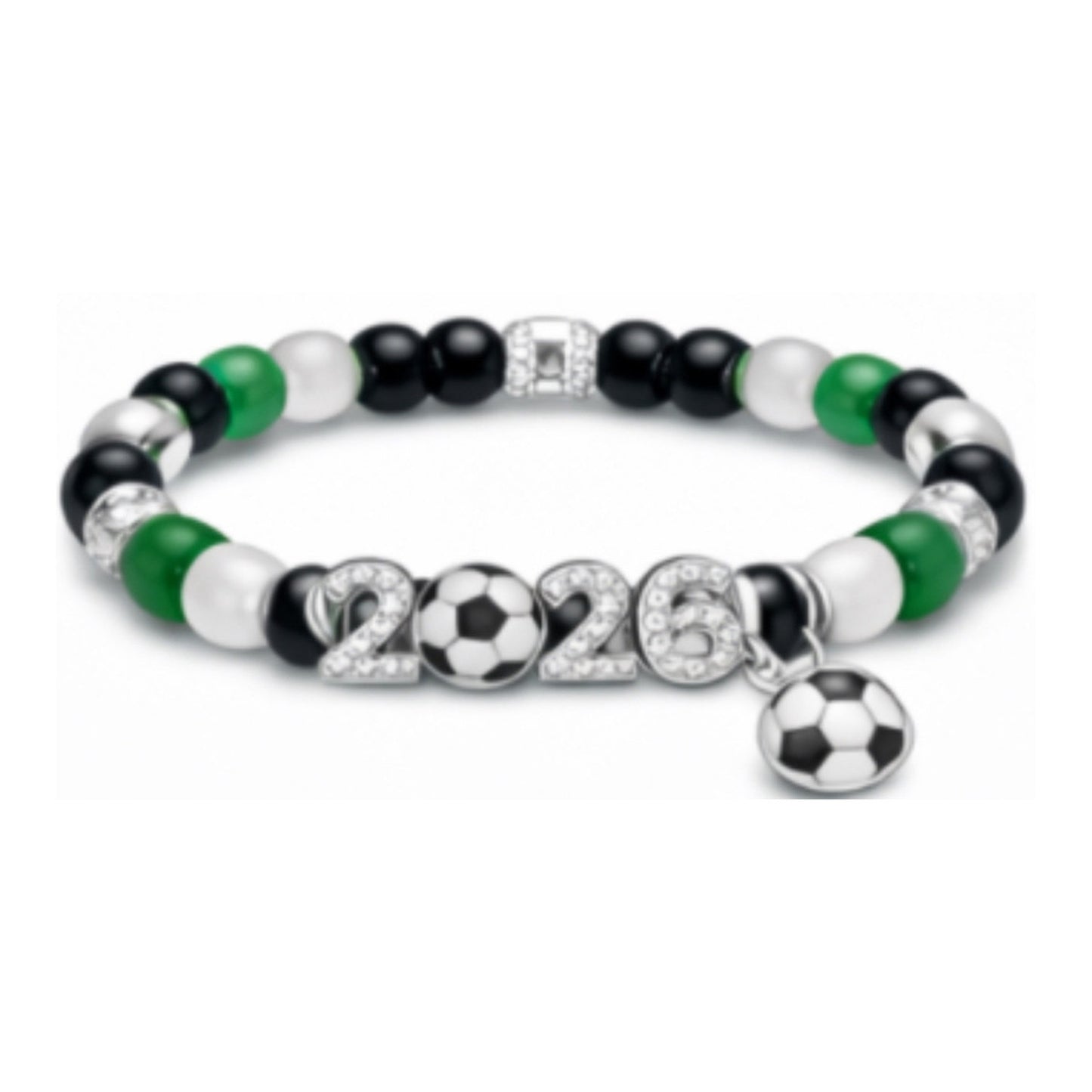 Bracelet Football Réglable à Chaîne – Accessoire Sport Tendance