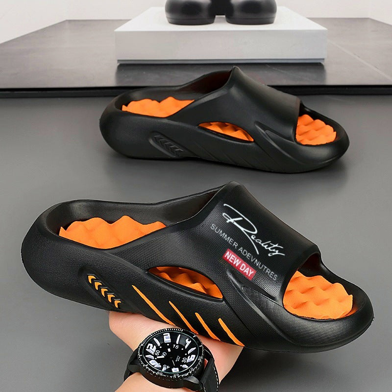 Chaussons de Massage Pieds Homme – Antidérapants et Déodorants