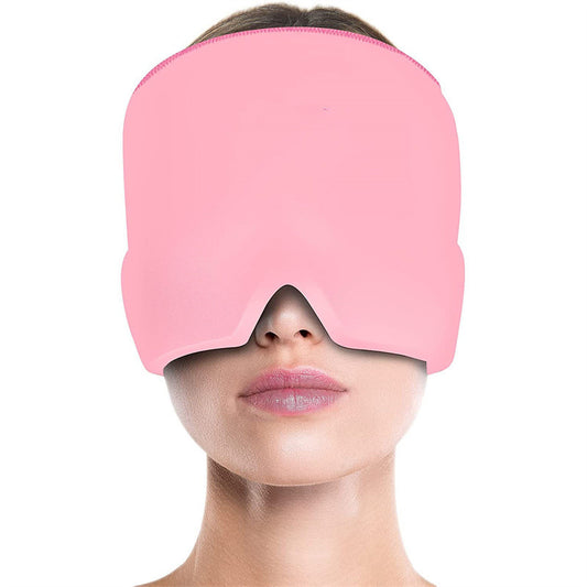 Gel de cryothérapie pour soulager les maux de tête, compresse de glace, masque oculaire anti-migraine.