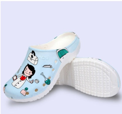 Chaussures de Bloc Opératoire Femme – Semelle Souple, Bout Fermé, Confort Médical