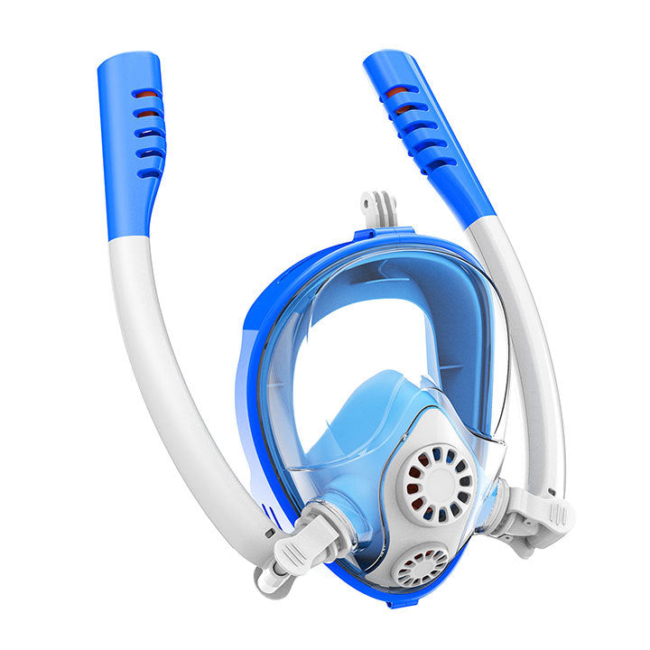 Masque de Plongée Intégral Anti-Buée — Snorkeling Enfant