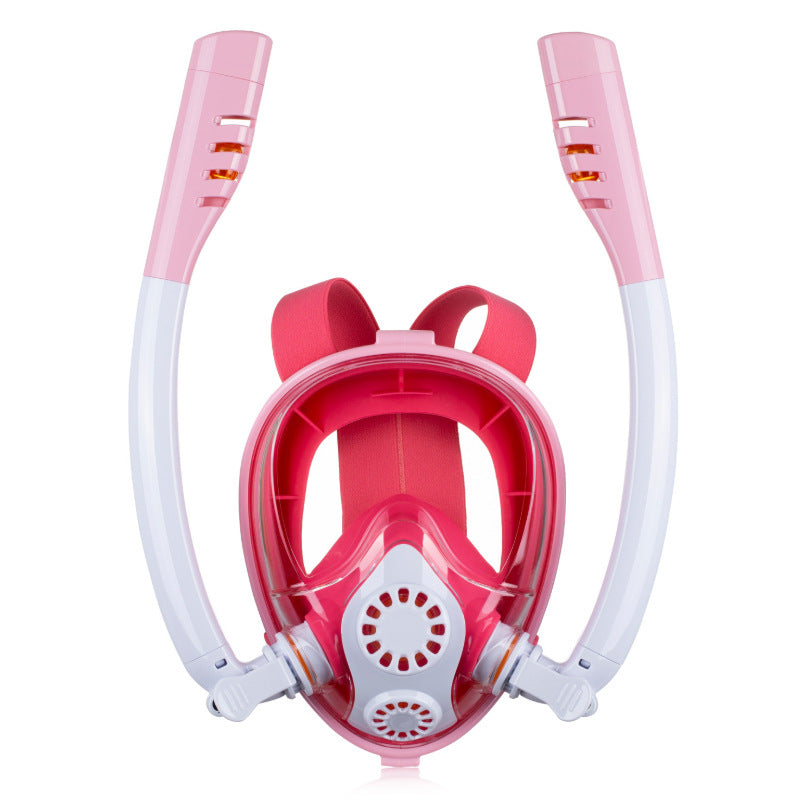 Masque de Plongée Intégral Anti-Buée — Snorkeling Enfant