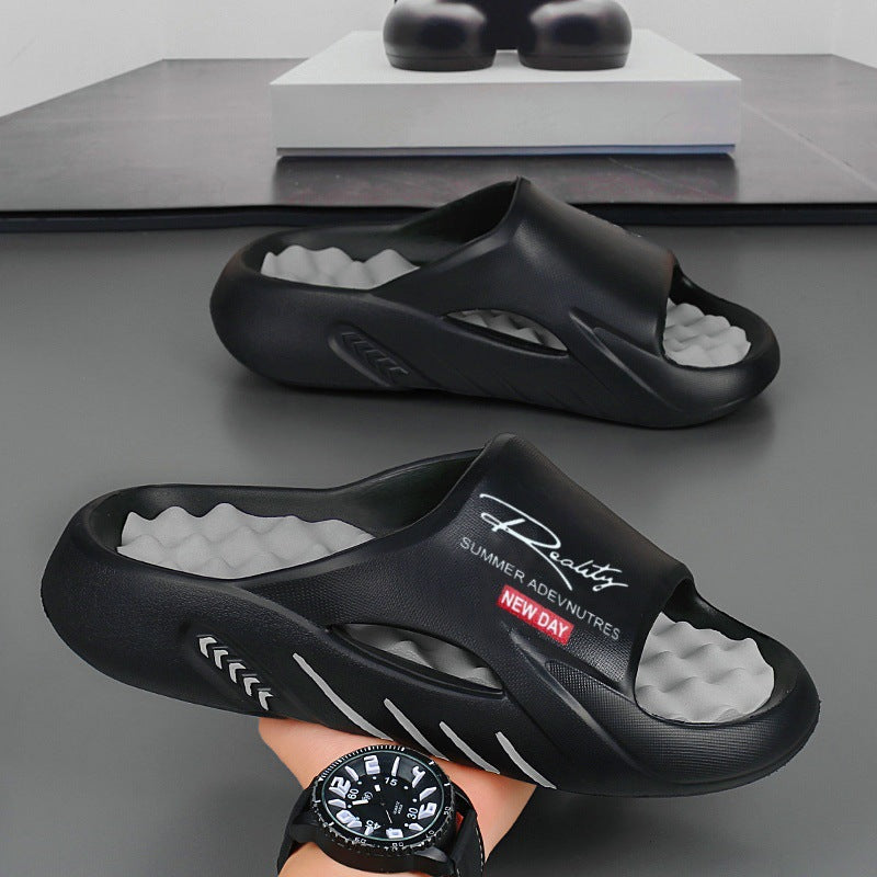 Chaussons de Massage Pieds Homme – Antidérapants et Déodorants