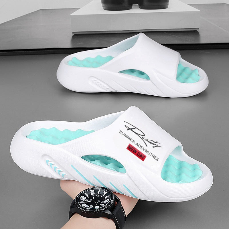 Chaussons de Massage Pieds Homme – Antidérapants et Déodorants