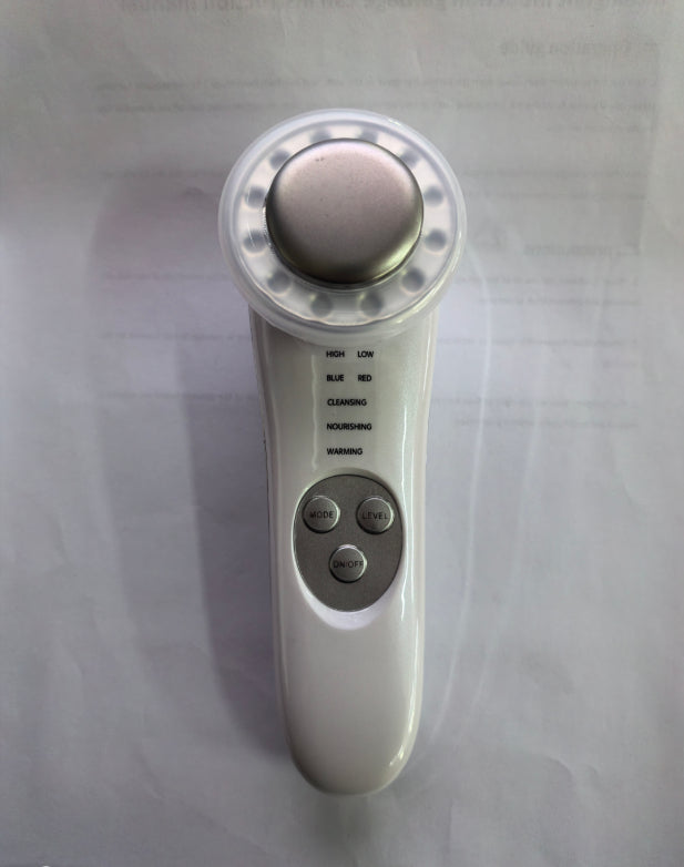 Appareil de massage facial 7 en 1 pour le lifting du visage, appareil galvanique, appareil de raffermissement du visage et appareil facial haute fréquence