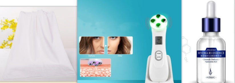 Appareil de beauté RF pour le rajeunissement de la peau par photons LED