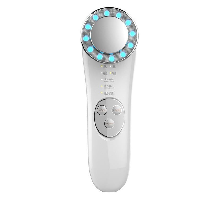 Appareil de massage facial 7 en 1 pour le lifting du visage, appareil galvanique, appareil de raffermissement du visage et appareil facial haute fréquence