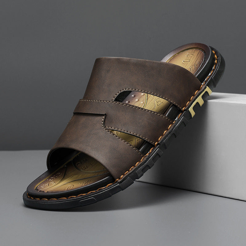 Chaussons Homme Grande Taille – Semelle Souple, Haut de Gamme et Faits Main