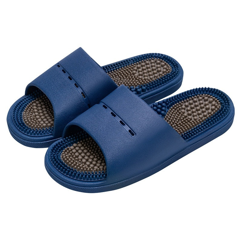 Chaussons de Massage Acupression Homme – Antidérapants, Intérieur et Salle de Bain